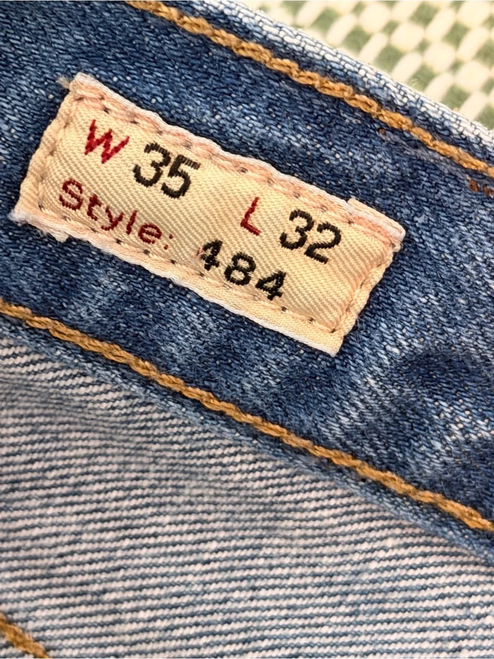 J. Crew Men's Slim-Straight Jeans in Medium Blue Wash #112